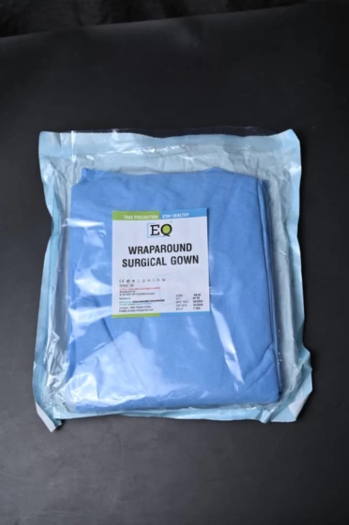 Wrap-Around Surgical Gown
