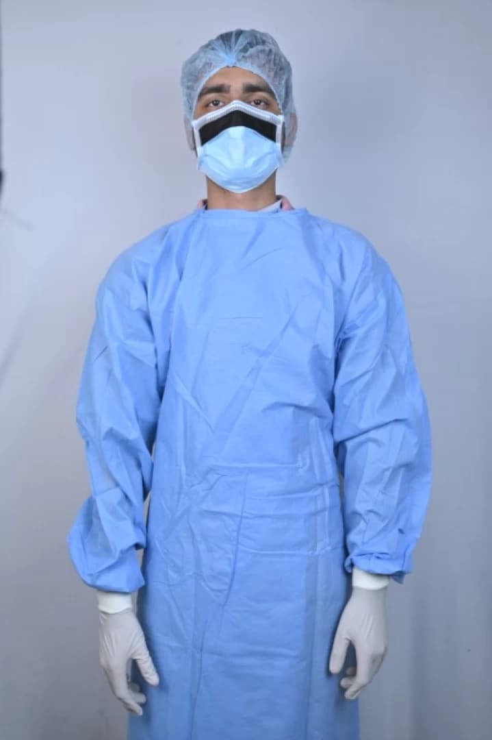 Wrap-Around Surgical Gown